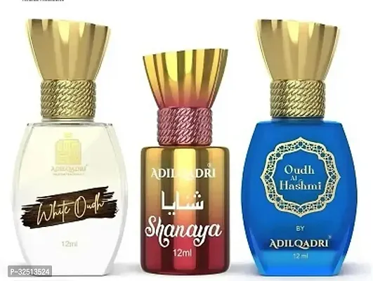 Shanaya, White Oudh, Oudh Al Hashmi Attar Combo Pack - 3-thumb0