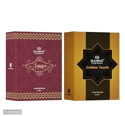 Sanaya Oudh and Golden Touch Attar Pack Of 2-thumb0