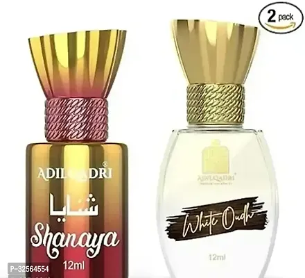 White Oudh Attar Combo Long Lasting Alcohol-Free Roll-On Attar For Men Women | Pack of 2-12ML Each