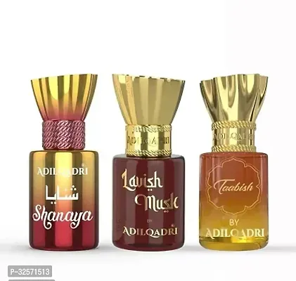 3 Pcs Attar Set Shanaya, Lavish Musk And Taabish 5.5 Ml-thumb0