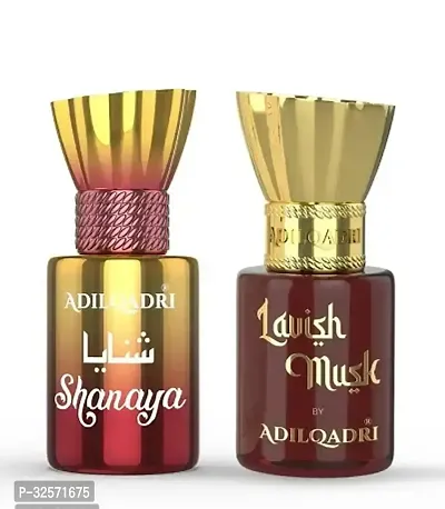 2 Pcs Attar Set Shanaya And Lavish Musk 5.5 Ml Each-thumb0