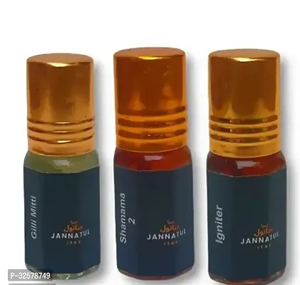 Shamama 2 | Igniter | Perfume/Fragrance Oil Roll-on | Premium Long Lasting Concentrated Attar | Unisex | 4 ml each