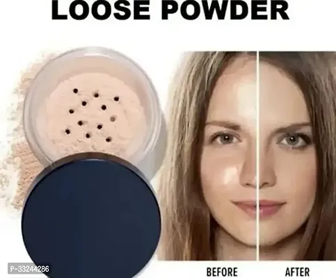 Loose face powder