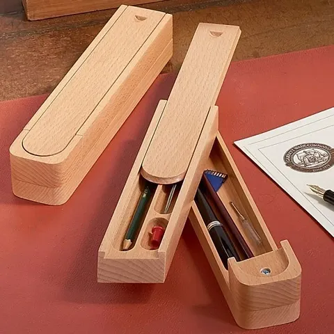 Pen  Pencil Box | Pencil boxes, Woodworking