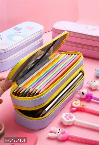 Large Capacity School Pencil Box Pack Of 1