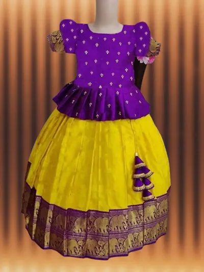 Trendy Jaquard Lehenga Cholis 