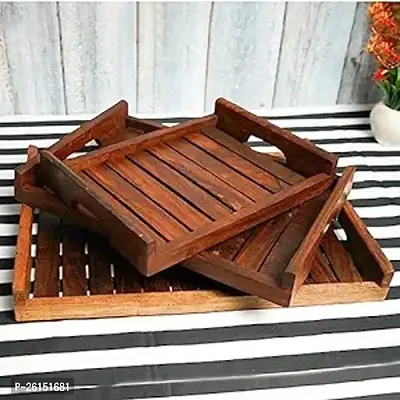 Multipurpose Serving Wooden Tray