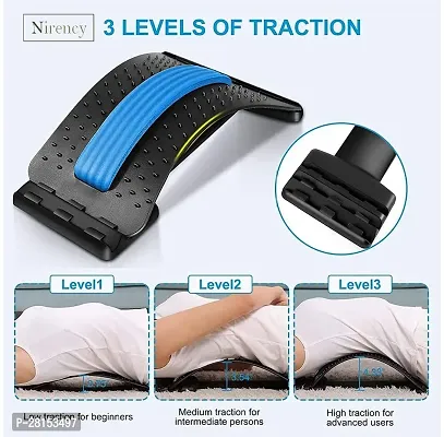 tvAt Adjustable Magic Back Pain Relief Lumbar Region Support Back Support Back Back / Lumbar Support-thumb4