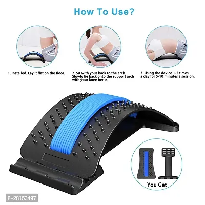 tvAt Adjustable Magic Back Pain Relief Lumbar Region Support Back Support Back Back / Lumbar Support-thumb0