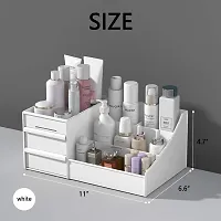 Luxury White Skincare and Makeup Organizer with Multiple Drawers and Compartments-thumb1