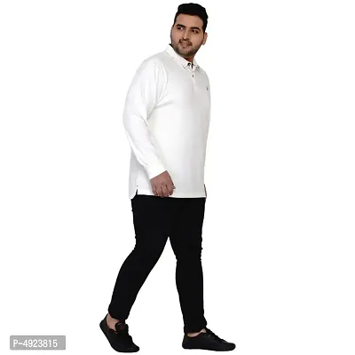 Plus Size Export Premium Quality Regular Fit Polo Neck T-Shirt for Men-thumb3