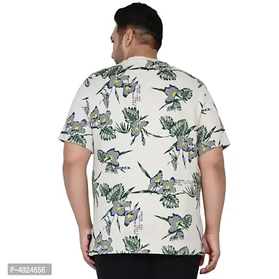 Plus Size Export Premium Quality Regular Fit Round Neck Printed T-Shirt for Men-thumb4