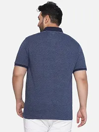 Latest Cotton Plus Size Regular Fit Polo Casual T-Shirt-thumb3