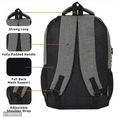 Light Weight laptop backpack/collage bag/office bag/travel bag 20 L Backpack Combo 2 pcs-thumb3