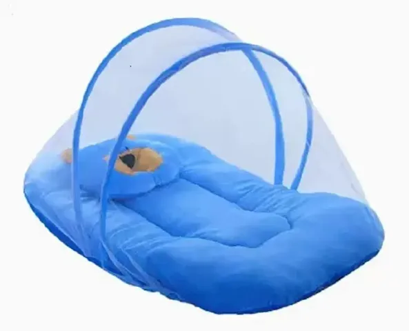 Velvet Baby Bedding Set with Mosquito Net & Pillow