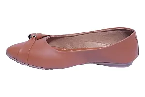 Spine Women Beige Flat synthetic Bellies For casual  Office Wear-thumb2