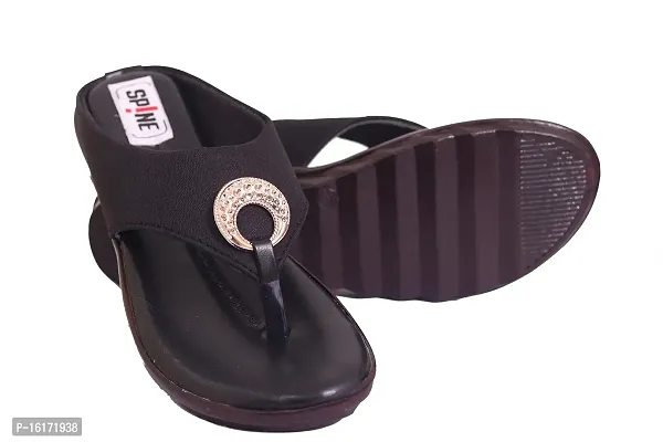 Spine Mohini Art's Women Flat Comfort Slipper for Every occasion