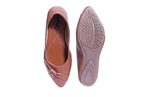 Spine Women Beige Flat synthetic Bellies For casual  Office Wear-thumb4