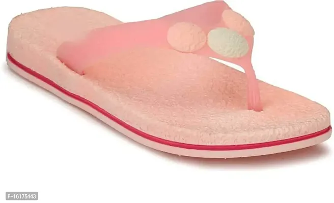 SPINE Women Pink Synthetic Flat Slip-on 41 EU