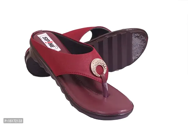 Spine Mohini Art's Women Flat Comfort Slipper for Every occasion