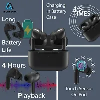 Modern Wireless Bluetooth Earbuds Headphones with Mic-thumb3