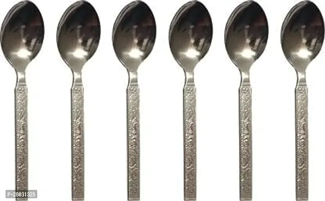 Stainless Steel Tea Spoon/Coffee Spoon/Sugar Spoon Set of 24, Spoon Size - 16Cm (Thickness: 2 mm) (Set of 24) TN-1-thumb2