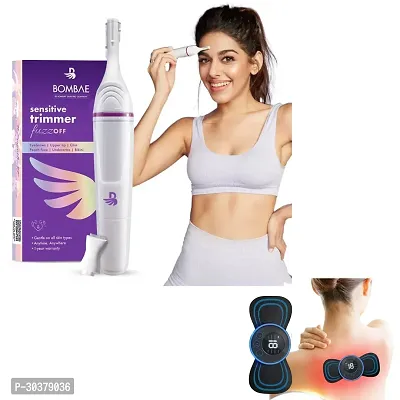 Full Body Massager for Pain Relief with 6-in-1 Hair Trimmer for Women