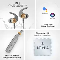 Classy Bluetooth Wireless Neckband-thumb3