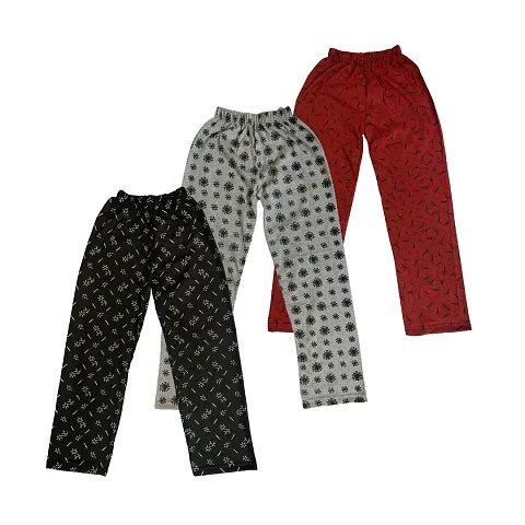 Girls All Over Track Pant Pyjama Pack Of 3