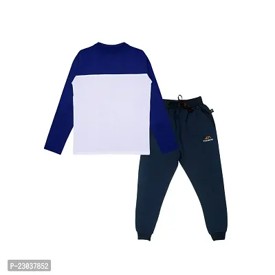 Boys T-Shirt And Track Pant Combo Pack Of 1-thumb0