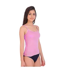 Cooltees4u Womens Slips InnerWear Adjustable Pure Cotton Camisole-thumb1