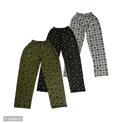 Girls All Over Printed Track Pant Pyjama Pack Of 3