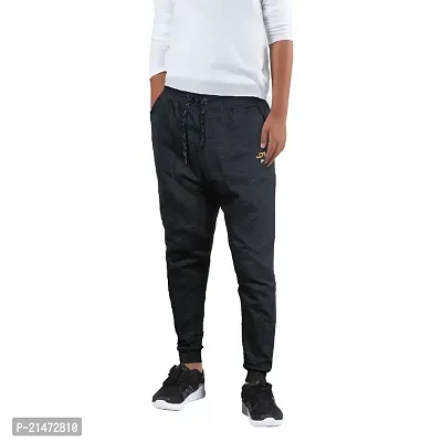 Cooltees4u Boys Cotton Track Pants With Side Pocket Zip