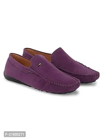 Stylish Fancy Designer Velvet Solid Loafers For Men