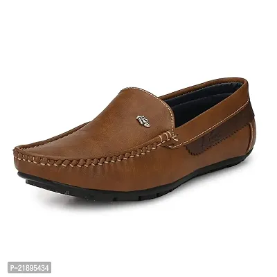 Stylish Fancy Designer PVC Solid Loafers For Men-thumb0