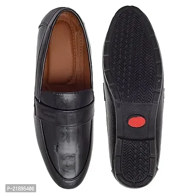 Stylish Fancy Designer PVC Solid Loafers For Men-thumb0