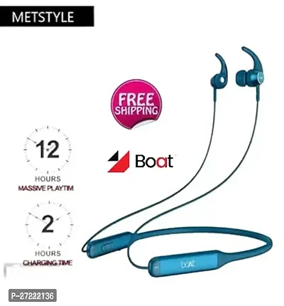 Rockerz 335 Bt Bluetooth Wireless In Ear Earphones With Mic With Asap Charge Up To 30H Playback Enhanced Bass Metal Control Board Ipx5 Type C Port Bluetooth V5 0 Voice Assistant-thumb0
