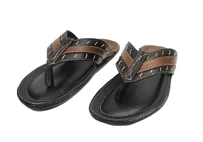 Leather Chappals For Mens Slippers and Leather Flip Flop For Mens-thumb4