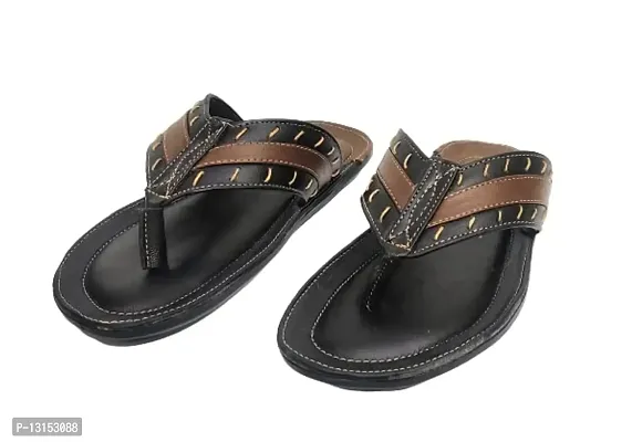 Leather Chappals For Mens Slippers and Leather Flip Flop For Mens-thumb5