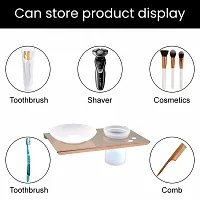 eonic Stainless Steel Soap Dish with Toothbrush Holder for Bathroom and Lavatory/Multipurpose Bathroom Accessories (Rose Gold)-thumb4