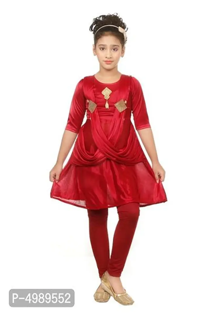 Frock with leggings clearance