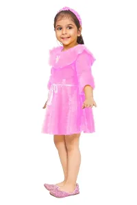 Trendy Wool Frock for Girls-thumb1