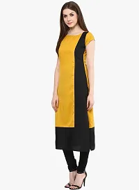 Latest Beautiful Crepe Stitched Kurta for Women-thumb3