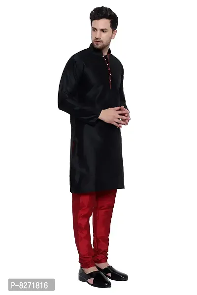 RYLEN SILK LUPPI KURTA PAJAMA-thumb5