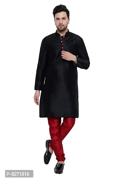 RYLEN SILK LUPPI KURTA PAJAMA-thumb4