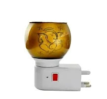 Multifunctional Beautiful Electric Aroma Oil Diffuser cum Night Lamp with ON OFF Switch-thumb1