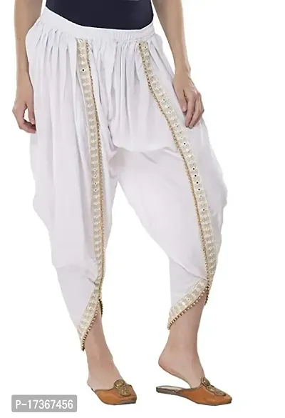 Regular Fit Plain Ladies Cotton Casual Pant, Waist Size: 28-36 at