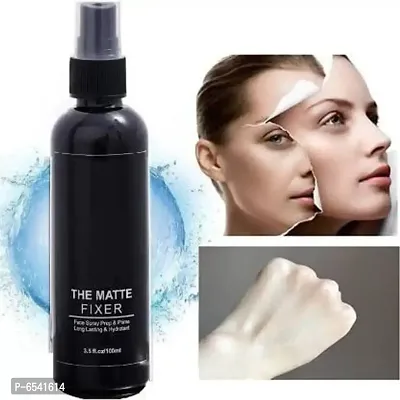 Combo of Face Makeup Fixer Spray With Makeup Base Primer-thumb2