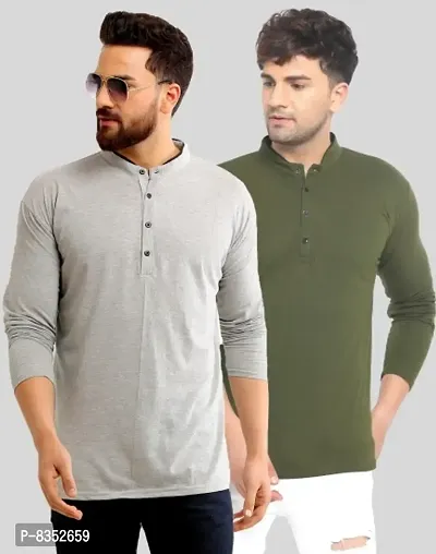 Multicoloured Cotton Tshirt For Men