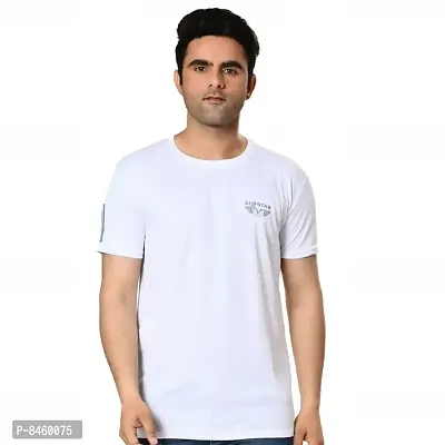 Stylish Fancy Polyester T-Shirts For Men-thumb0